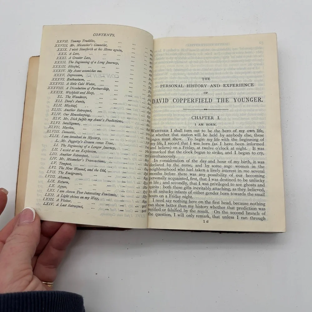 David Copperfield Charles Dickens Thomas Nelson‎ New Century Library Vol VIII